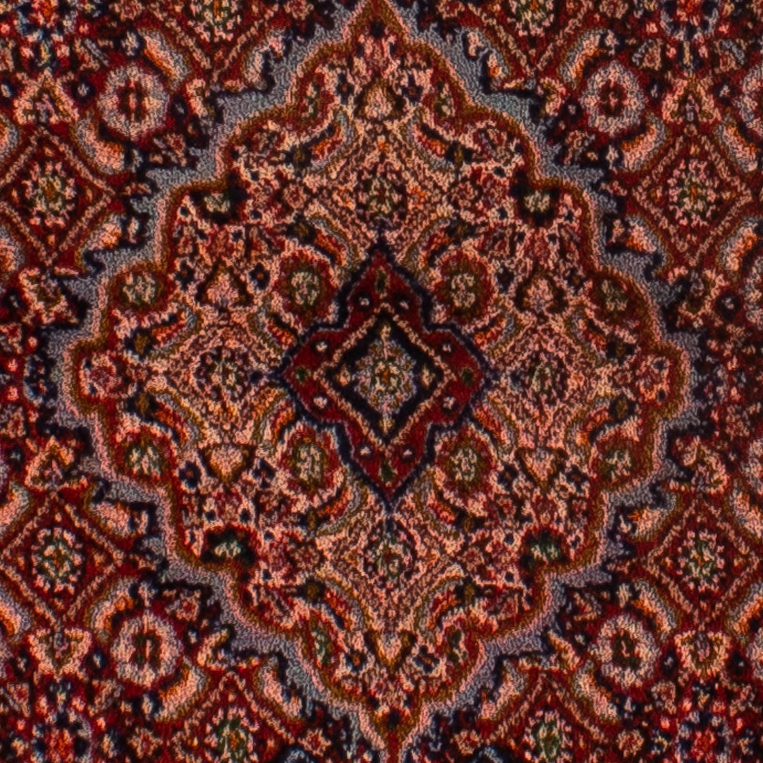 Persisk tæppe - Classic - 130 x 74 cm - mørkeblå
