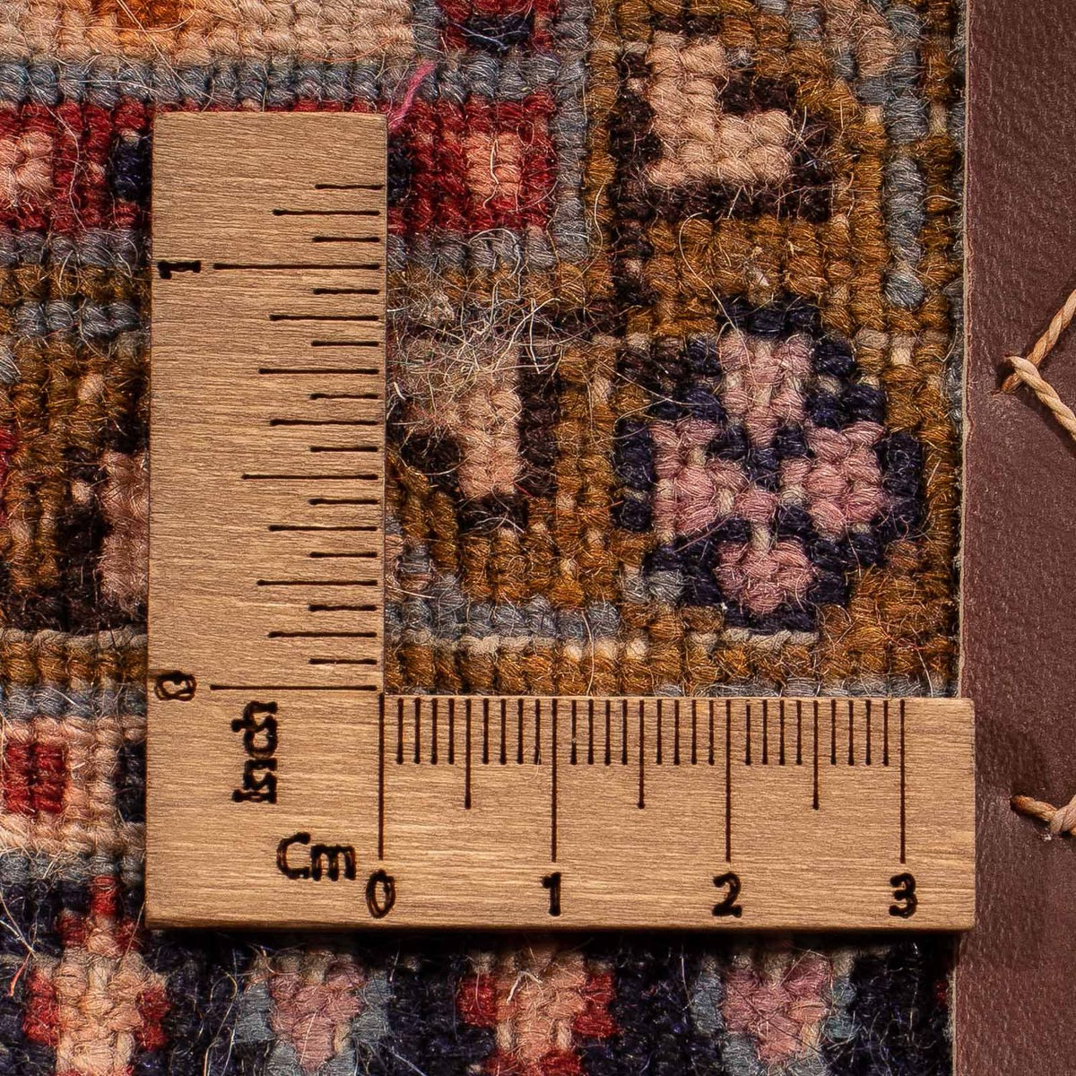 Persisk tæppe - Classic - 130 x 74 cm - mørkeblå