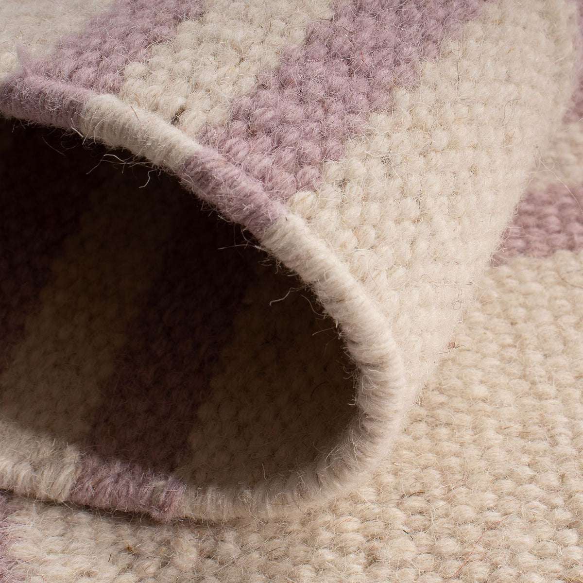 Kelim-tæppe - Trendy - 91 x 60 cm - beige