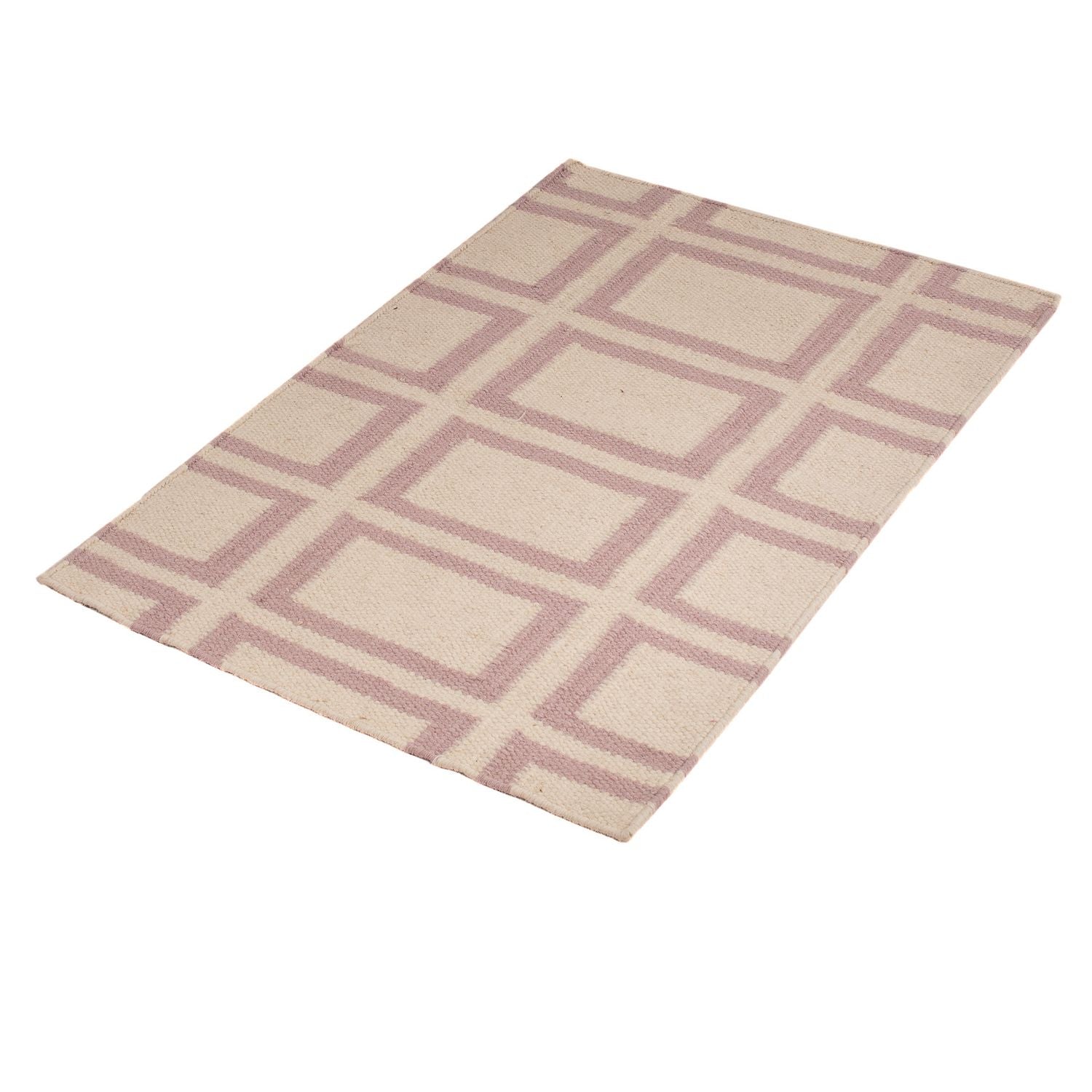 Kelim-tæppe - Trendy - 91 x 60 cm - beige