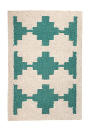 Kelim-tæppe - Trendy - 90 x 60 cm - beige