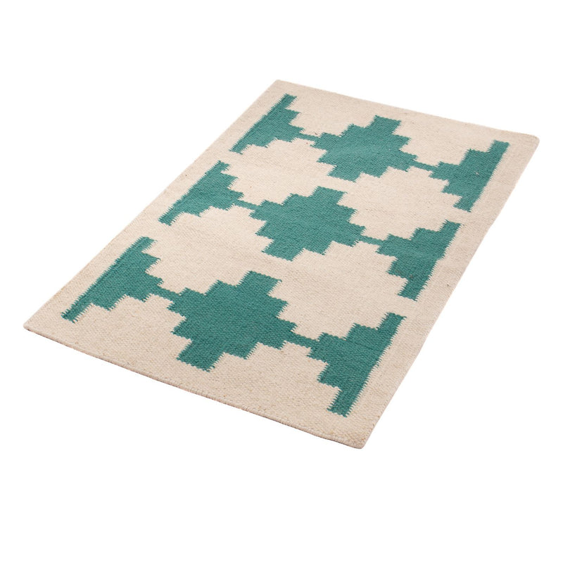 Kelim-tæppe - Trendy - 90 x 60 cm - beige