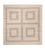Kelim-tæppe - Trendy firkantet  - 60 x 60 cm - beige