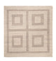 Moderne kilim Tæppe 60x60cm - Uldtæppe