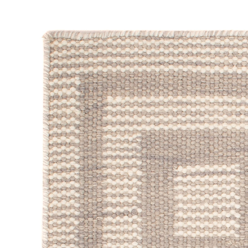Kelim-tæppe - Trendy firkantet  - 60 x 60 cm - beige