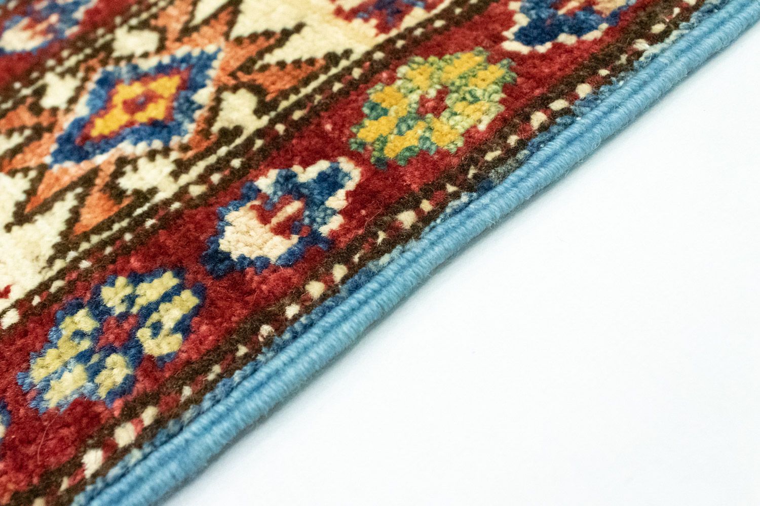 Ziegler Carpet - Kazak - 130 x 75 cm - lyseblå