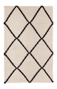 Kelim-tæppe - Trendy - 93 x 61 cm - beige