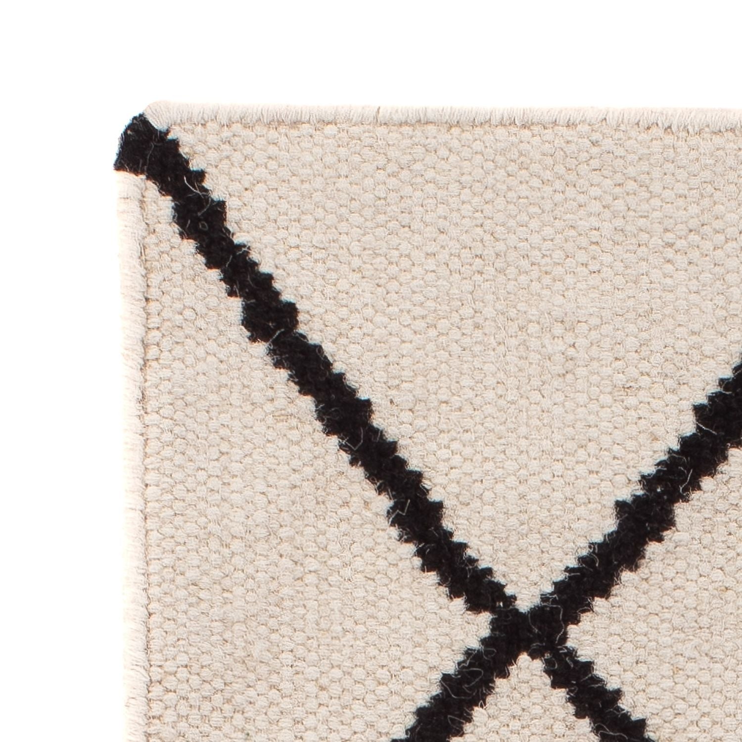 Kelim-tæppe - Trendy - 93 x 61 cm - beige