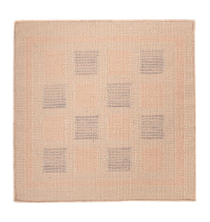 Kelim-tæppe - Trendy firkantet  - 60 x 60 cm - flerfarvet