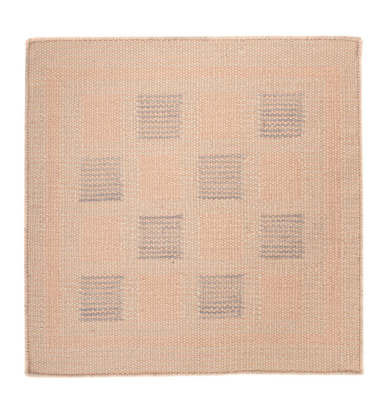 Kelim-tæppe - Trendy firkantet  - 60 x 60 cm - flerfarvet