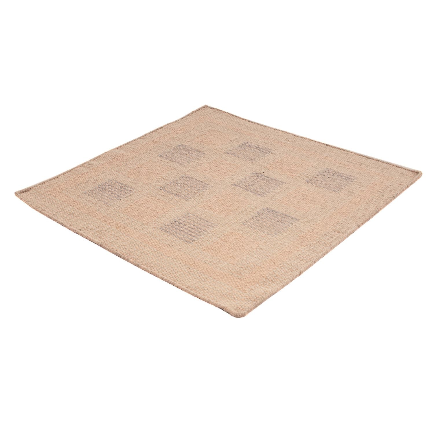 Kelim-tæppe - Trendy firkantet  - 60 x 60 cm - flerfarvet