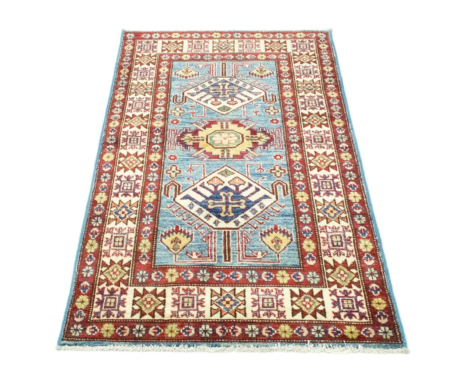Ziegler Carpet - Kazak - 132 x 79 cm - lyseblå