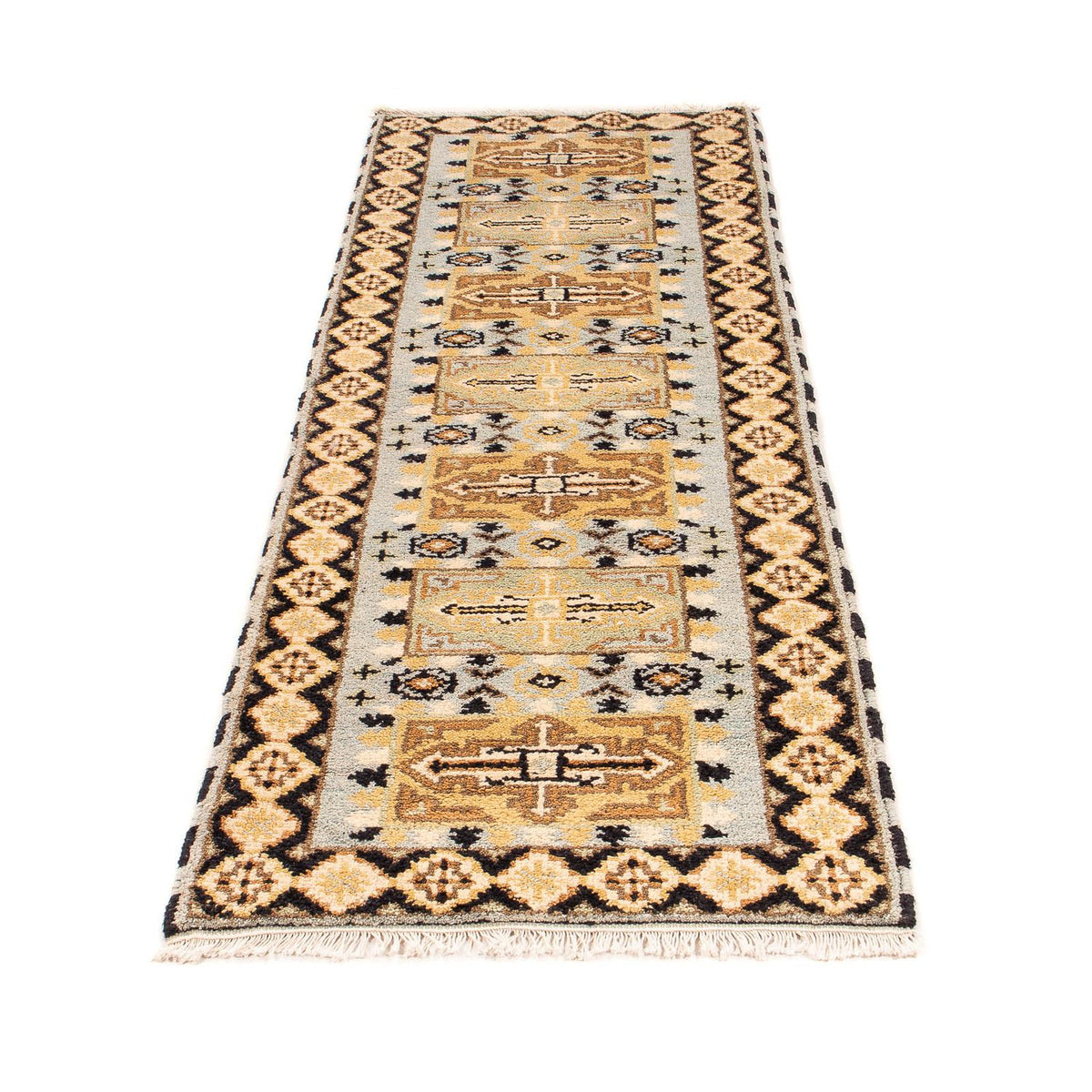 Løber Ziegler Carpet - Kazak - 199 x 65 cm - flerfarvet