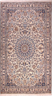 Persisk tæppe - Nain - Royal - 213 x 118 cm - beige