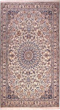 Persisk tæppe - Nain - Royal - 213 x 118 cm - beige