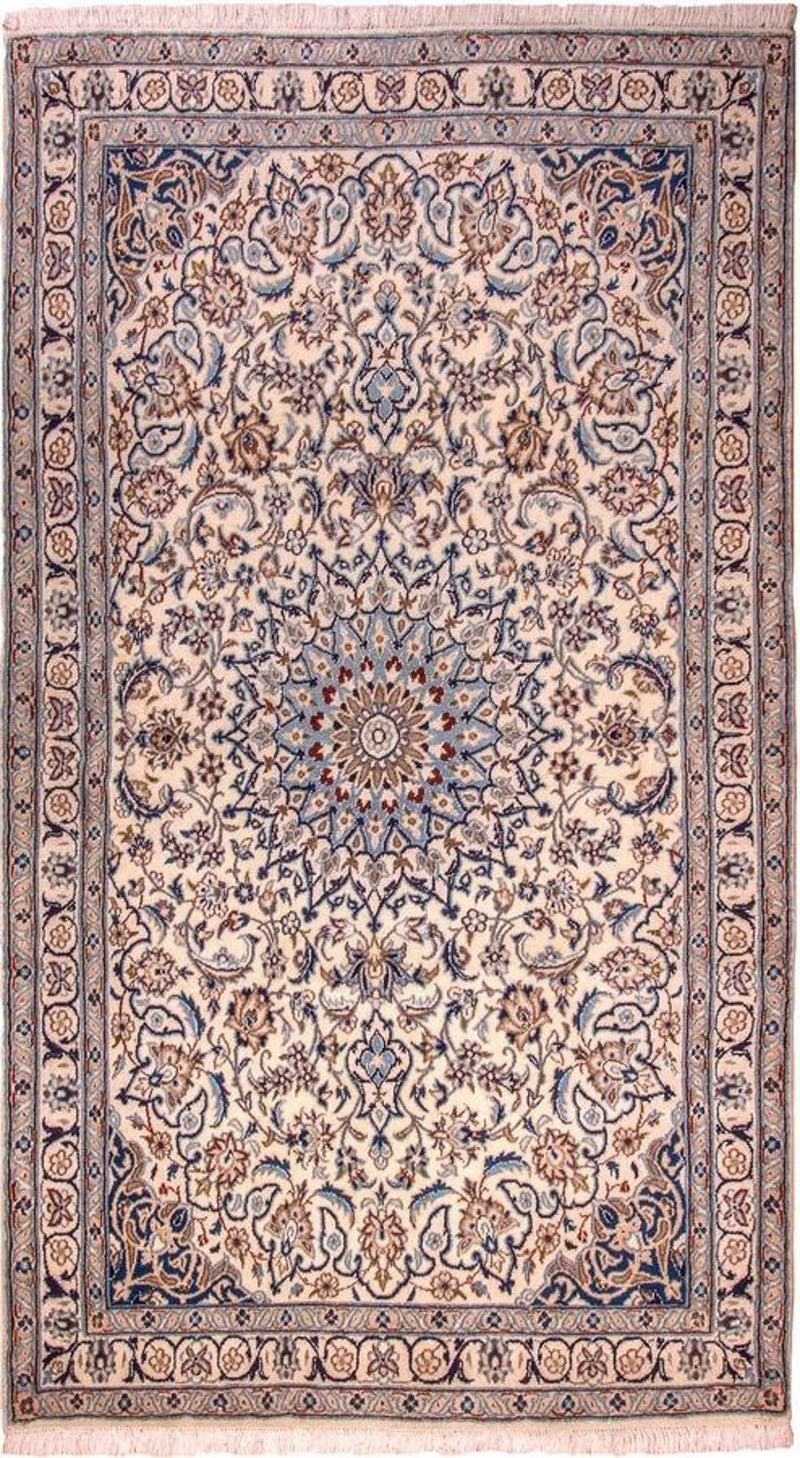 Persisk tæppe - Nain - Royal - 213 x 118 cm - beige