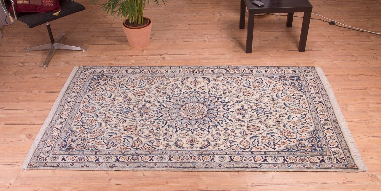 Persisk tæppe - Nain - Royal - 213 x 118 cm - beige