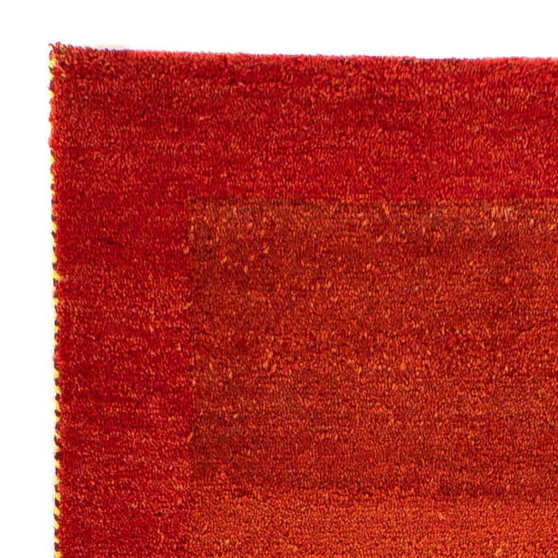 Gabbeh-tæppe - Indus - 142 x 74 cm - mørkerød
