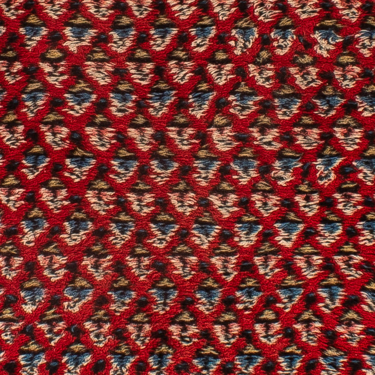 Løber Persisk tæppe - Mir - 203 x 77 cm - mørkerød