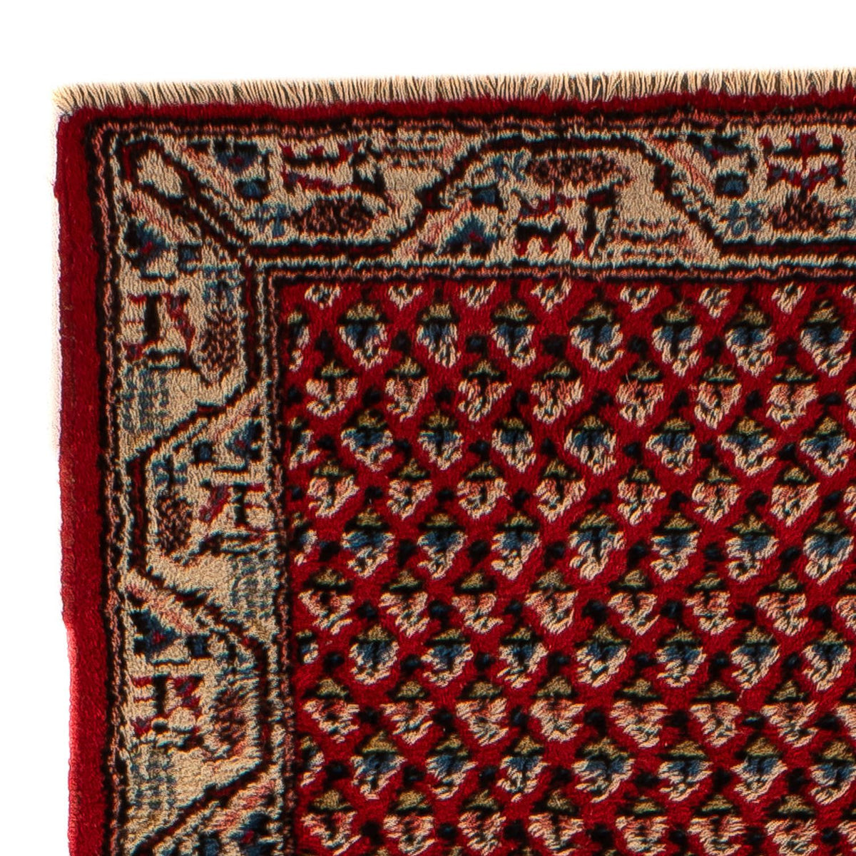 Løber Persisk tæppe - Mir - 203 x 77 cm - mørkerød