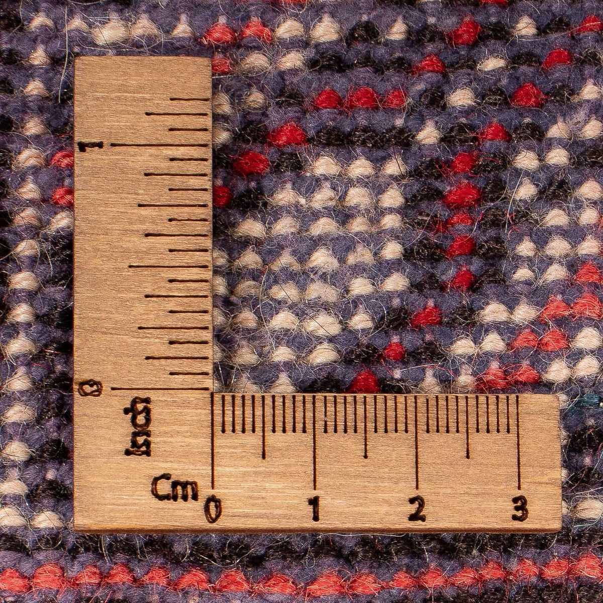 Løber Persisk tæppe - Mir - 203 x 77 cm - mørkerød