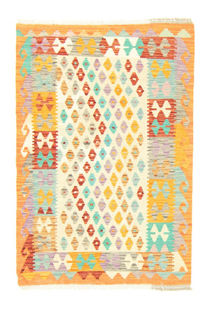 Kelim-tæppe - orientalsk - 152 x 102 cm - orange