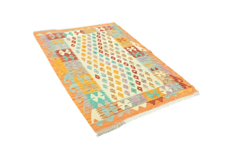 Kelim-tæppe - orientalsk - 152 x 102 cm - orange