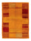 Uldtæppe - 200 x 140 cm - rust