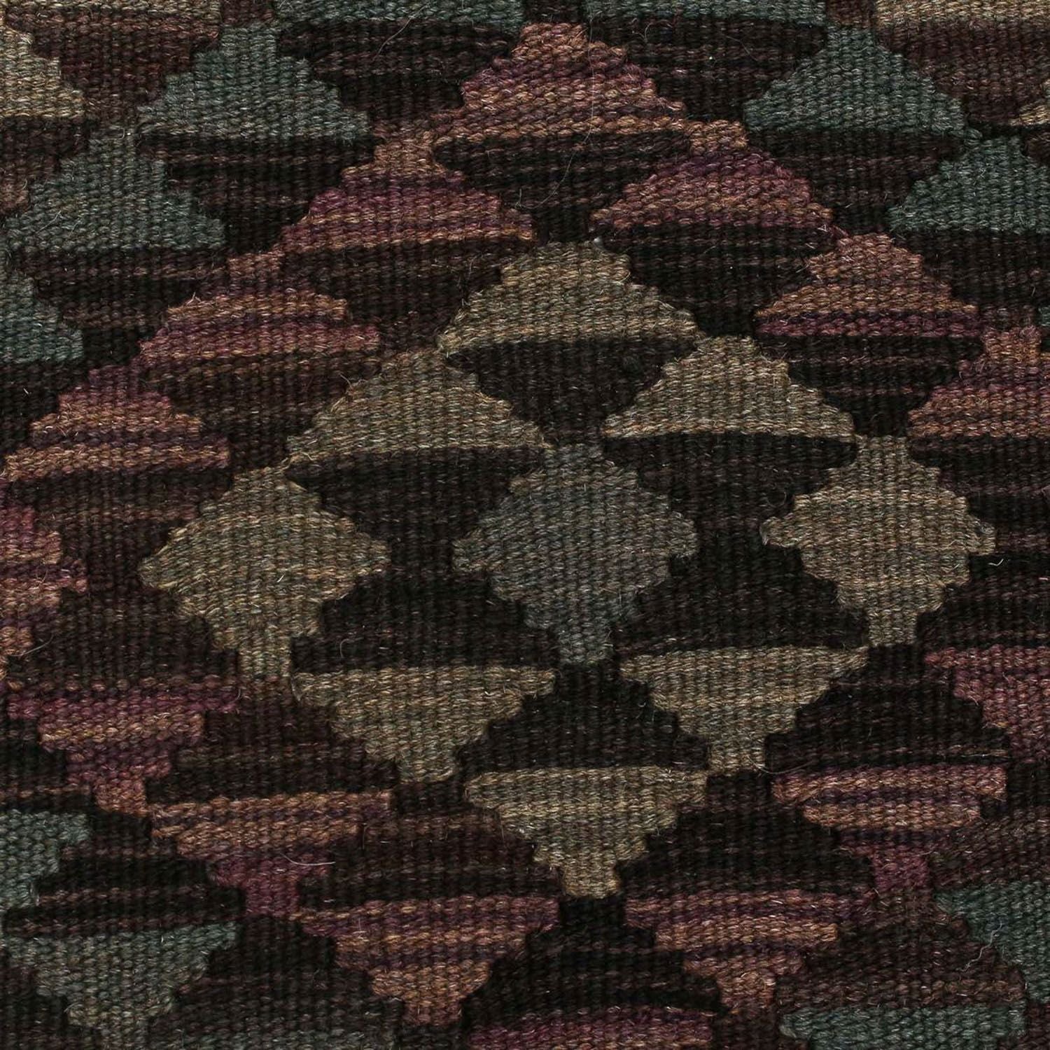 Kelim Carpet - Splash - 201 x 163 cm - flerfarvet