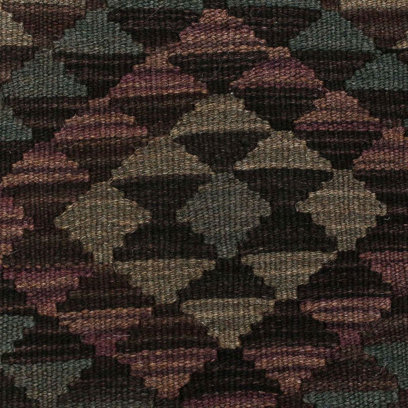 Kelim Carpet - Splash - 201 x 163 cm - flerfarvet