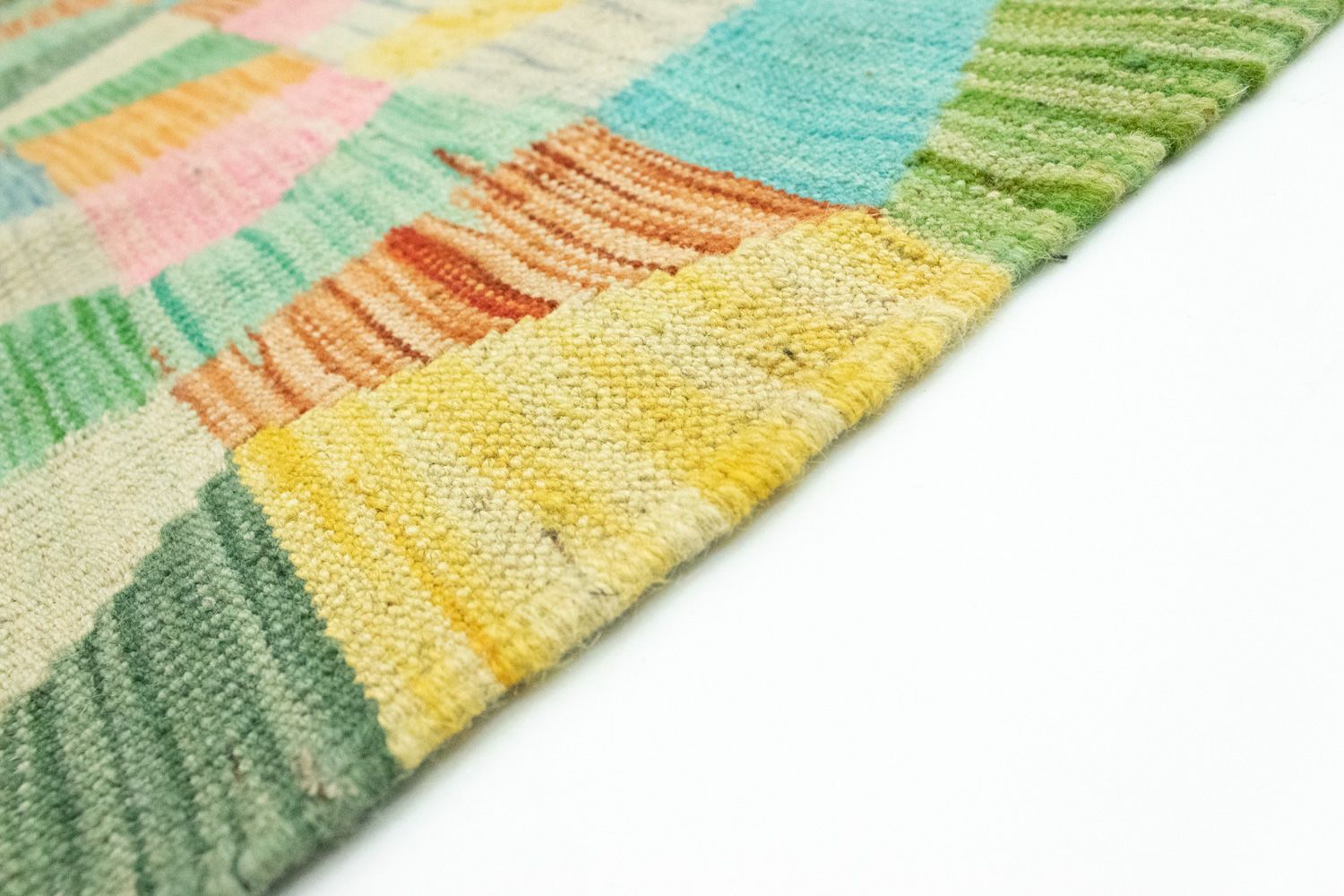Kelim-tæppe - orientalsk - 250 x 177 cm - farvet