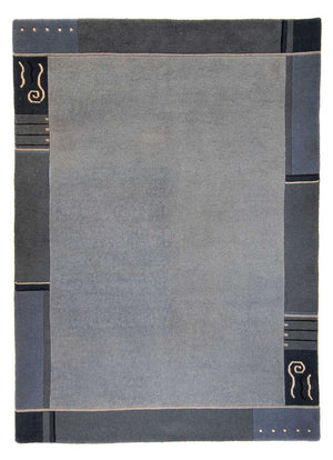 Nepal Tæppe - 240 x 170 cm - lyseblå