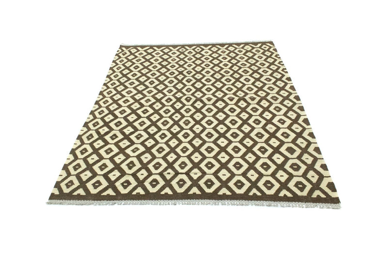 Kelim-tæppe - orientalsk - 235 x 177 cm - beige