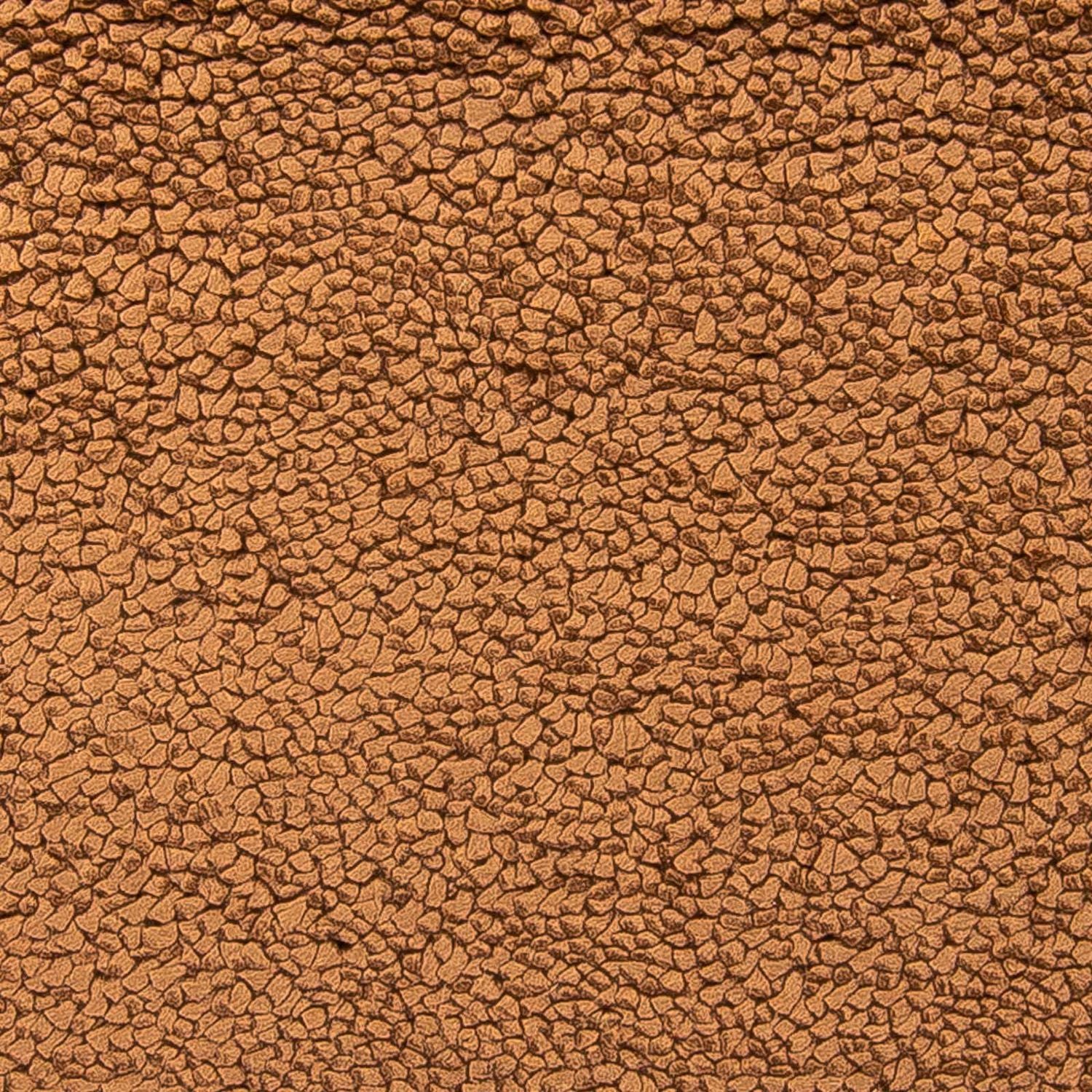 Tæppe med høj pæl - 206 x 155 cm - brun