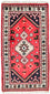 Orientalsk tæppe - 160 x 90 cm - rød