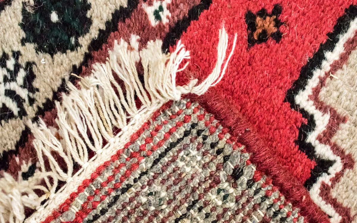 Orientalsk tæppe - 160 x 90 cm - rød