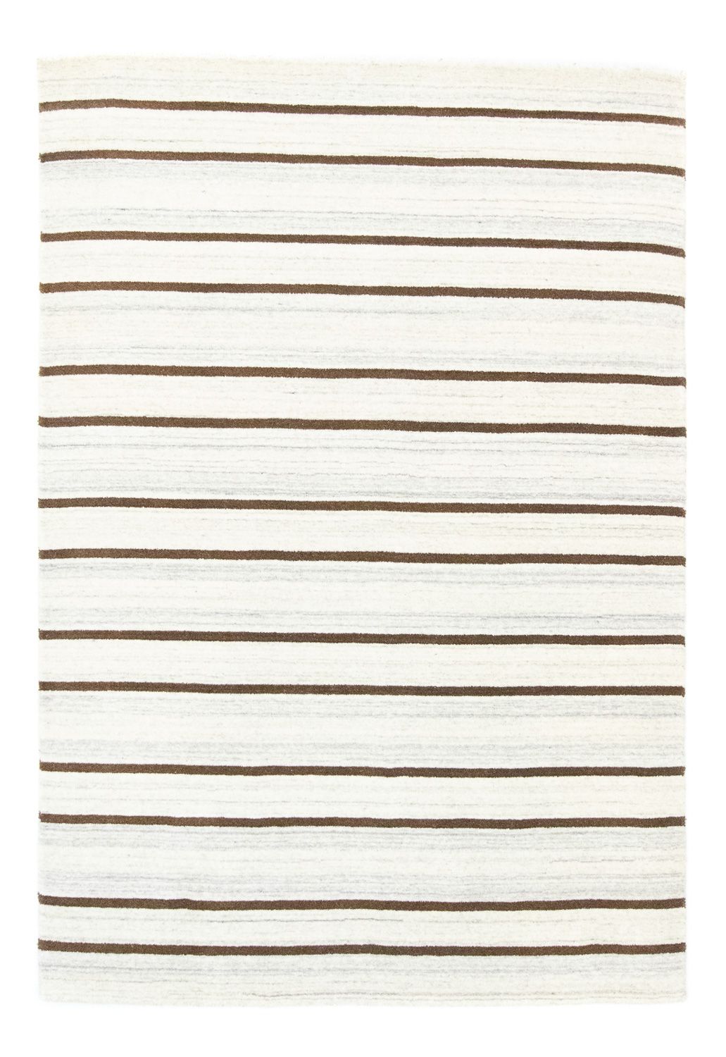 Uldtæppe - 178 x 121 cm - beige