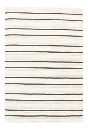 Uldtæppe - 178 x 121 cm - beige