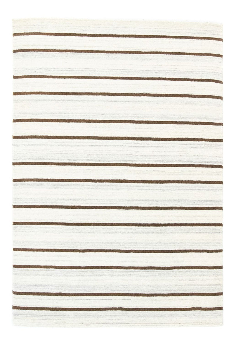 Uldtæppe - 178 x 121 cm - beige