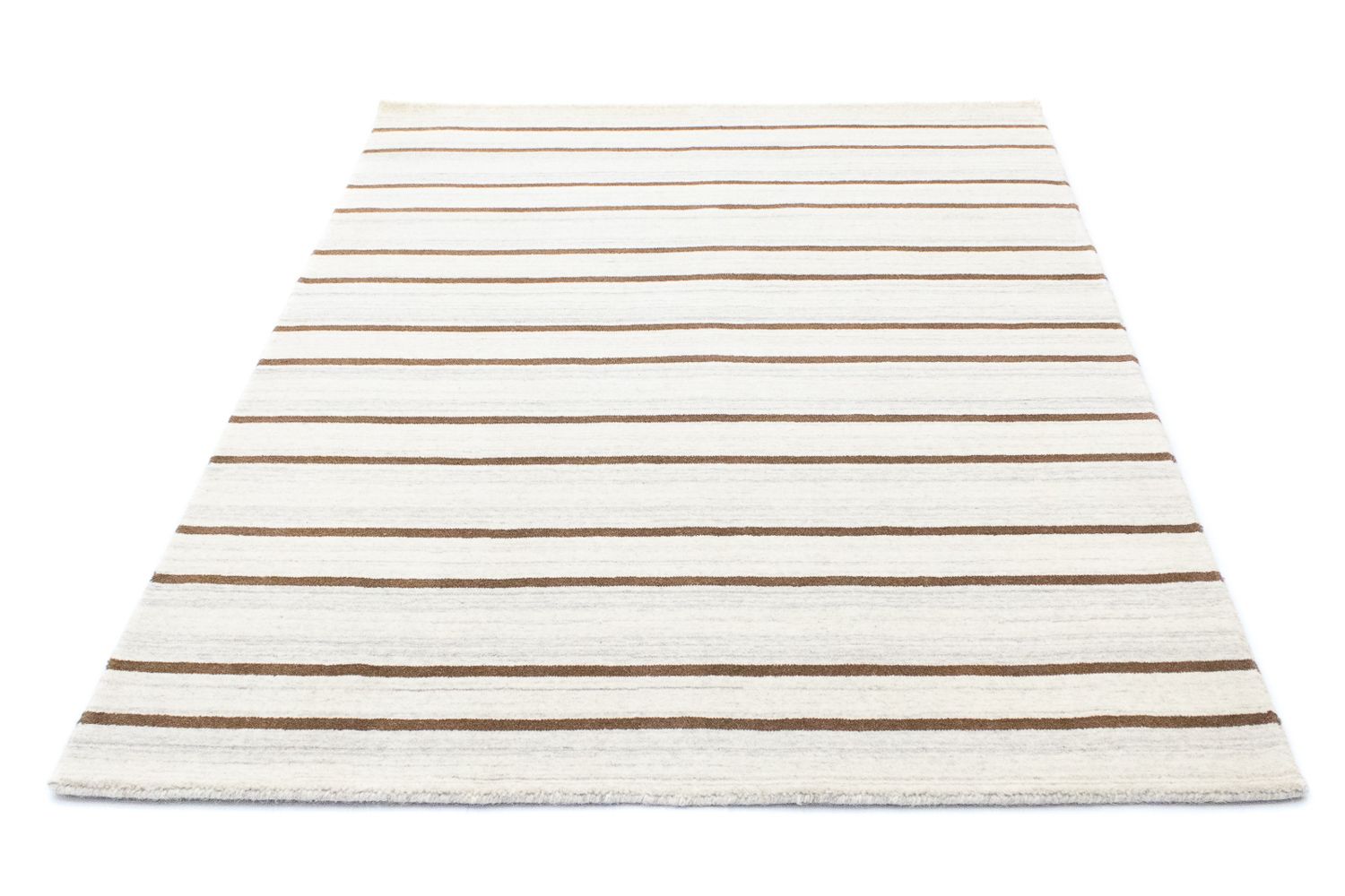 Uldtæppe - 178 x 121 cm - beige
