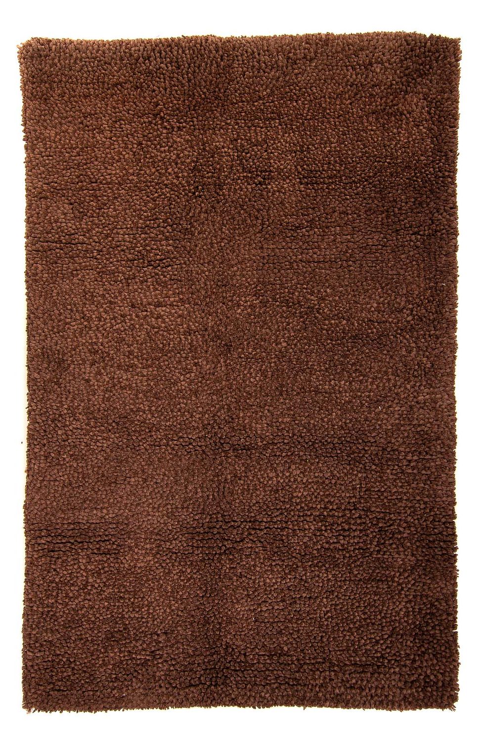 Tæppe med høj pæl - 230 x 150 cm - brun