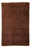 Tæppe med høj pæl - 230 x 150 cm - brun