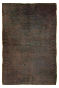 Gabbeh-tæppe - Indus - 300 x 200 cm - mørkebrun