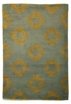 Uldtæppe - 240 x 150 cm - flerfarvet