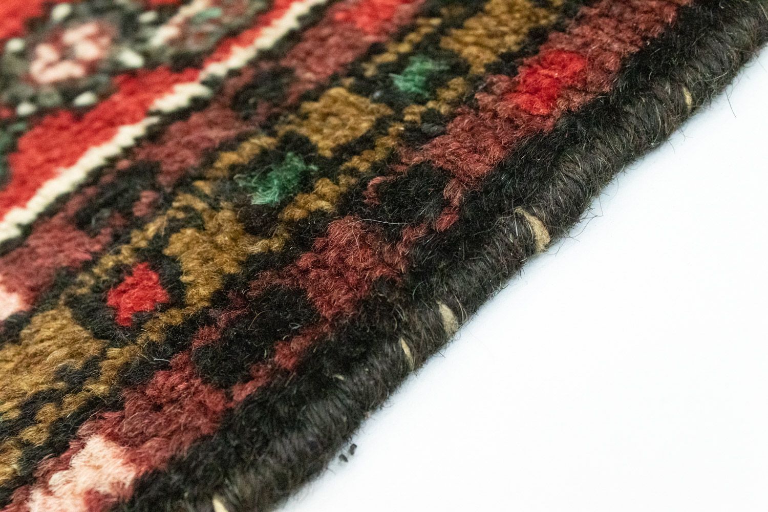 Persisk tæppe - Nomadisk - 65 x 50 cm - rød
