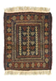 Afghansk tæppe 70x57cm - Orientalsk tæppe