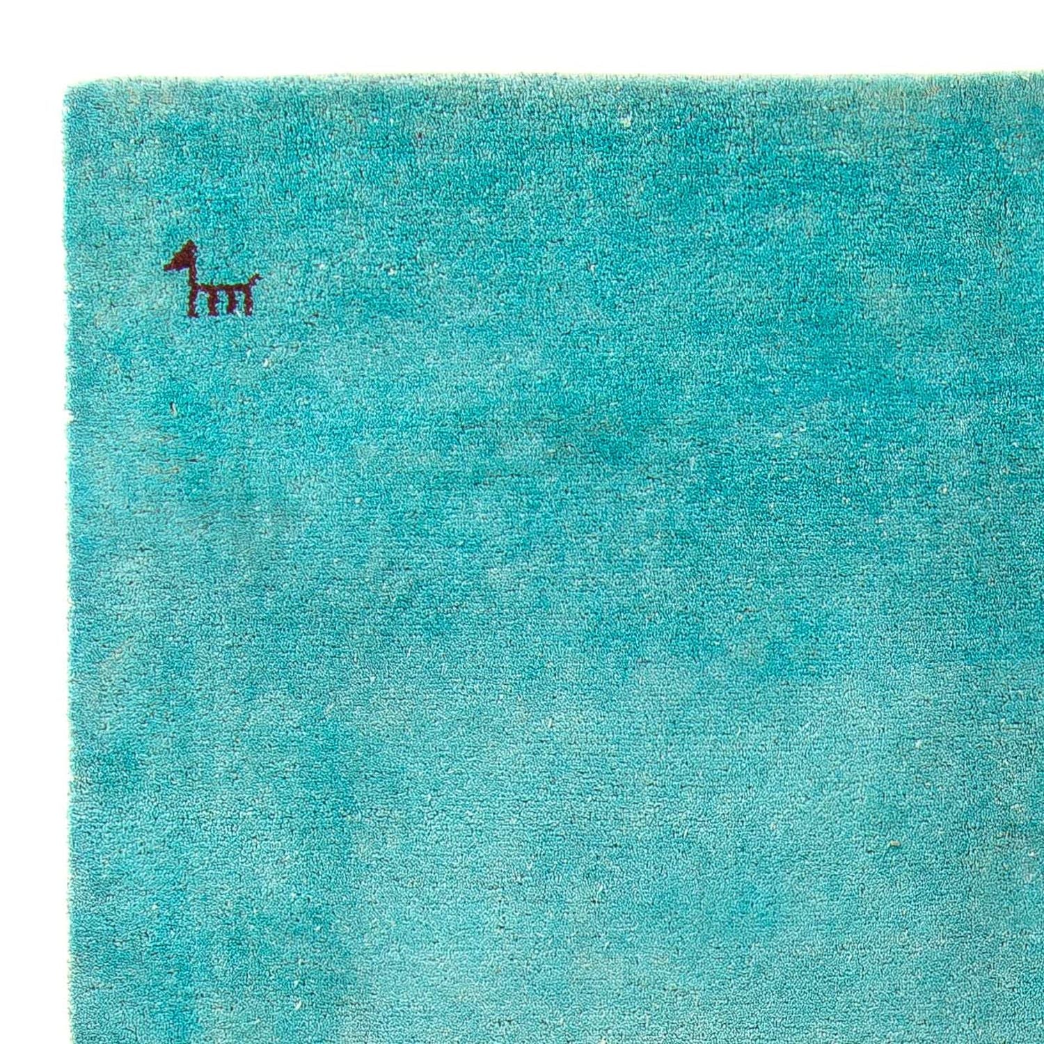 Gabbeh-tæppe - Indus - 237 x 165 cm - lyseblå