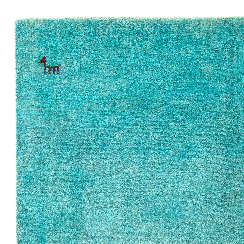Gabbeh-tæppe - Indus - 237 x 165 cm - lyseblå