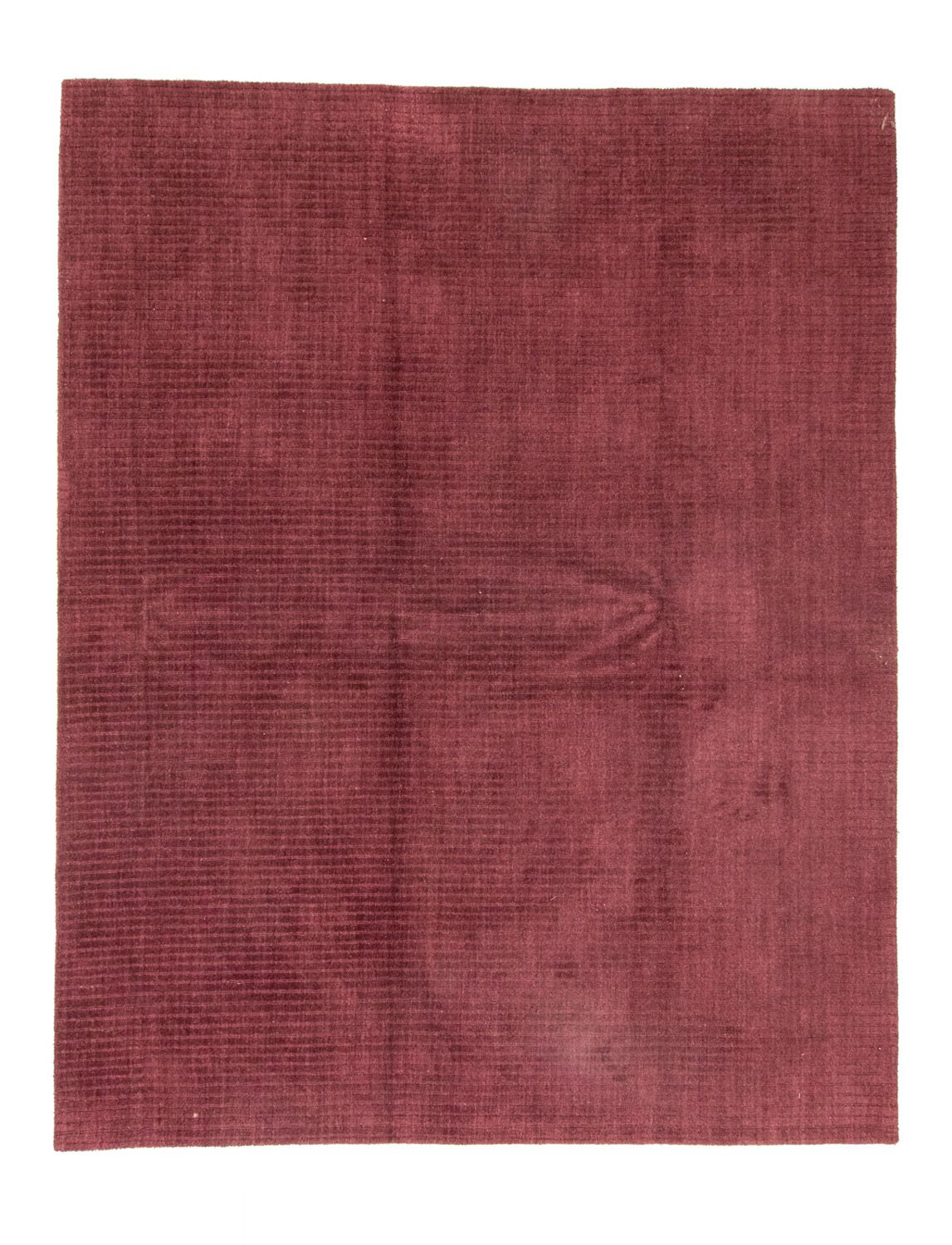 Uldtæppe - 296 x 239 cm - bordeaux rød