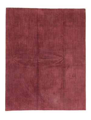 Uldtæppe - 296 x 239 cm - bordeaux rød